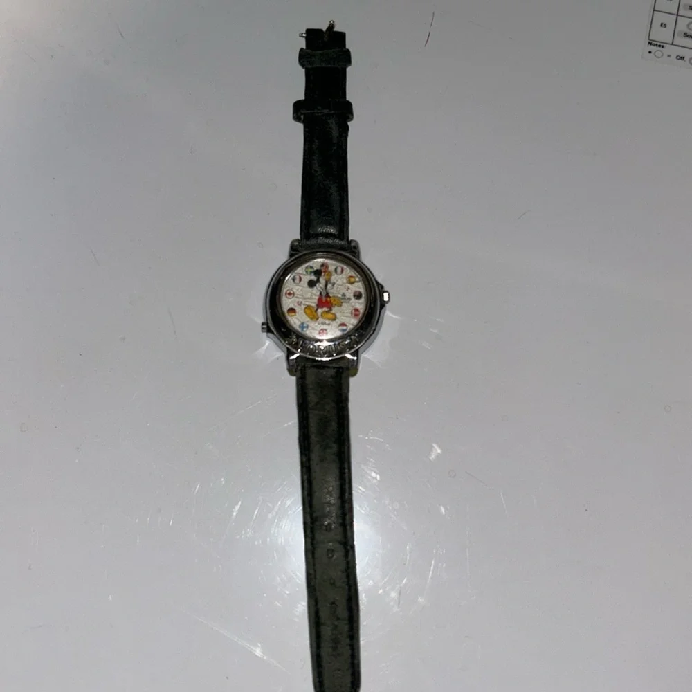 Musical Lorus Mickey Mouse World Flag Watch